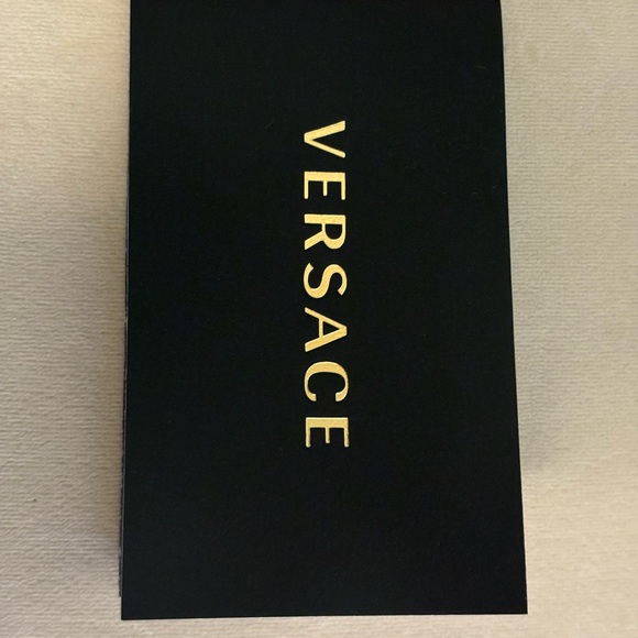 Black & Gold Versace Sunglasses - Picture 11 of 14